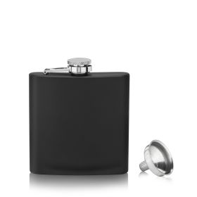 TrueFlask: 6 oz Matte Black Flask by True